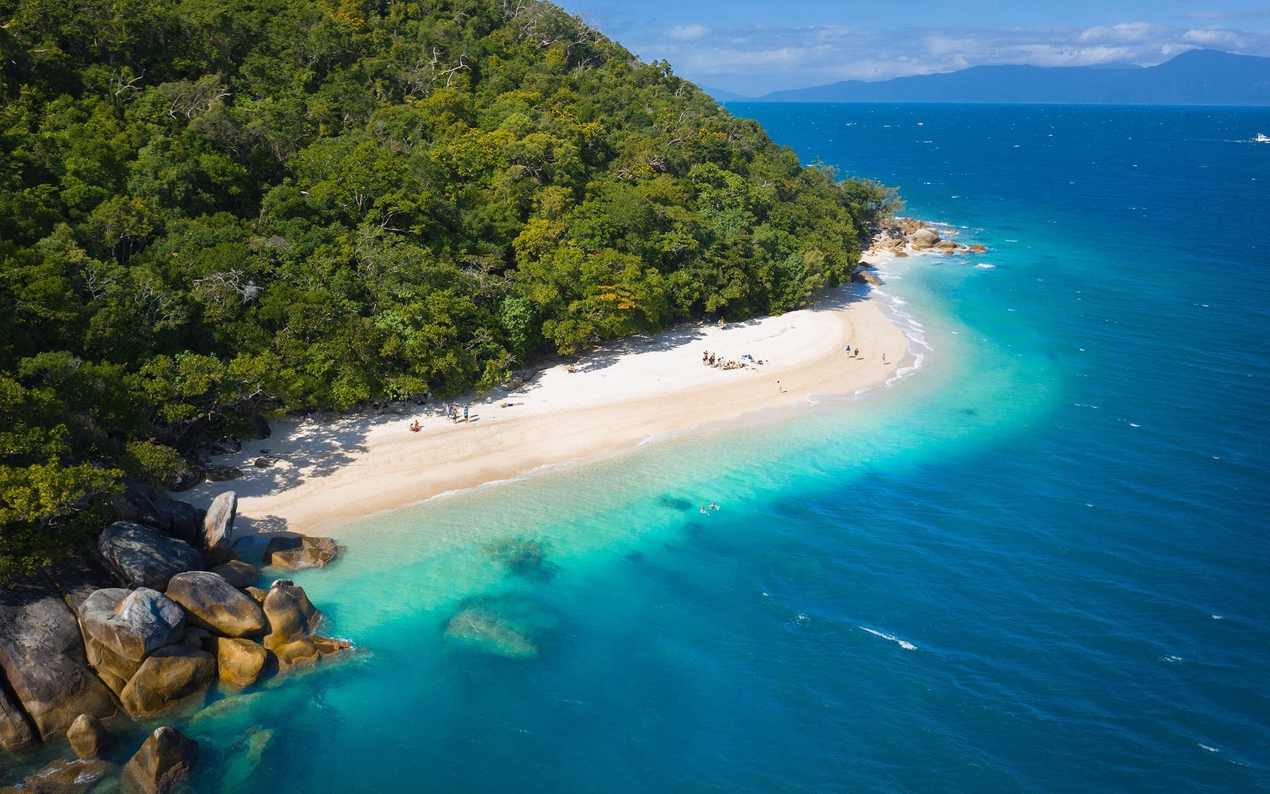 Nudey Beach Fitzroy Island Day 2 of Cairns Itinerary